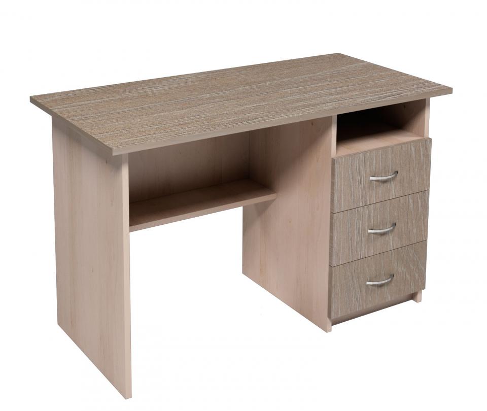 Стіл письмовий з шухлядами праворуч, 1200х600х750 мм (ЛЕОНТЕК) (4102)